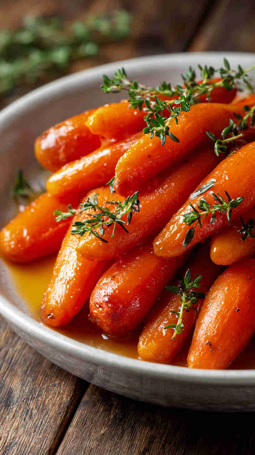 Crockpot Maple Glazed Carrots