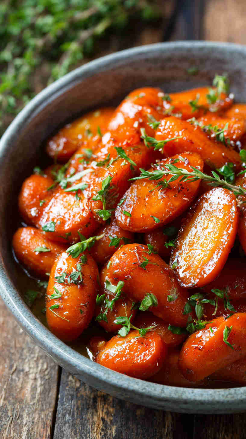 Crockpot Maple Glazed Carrots