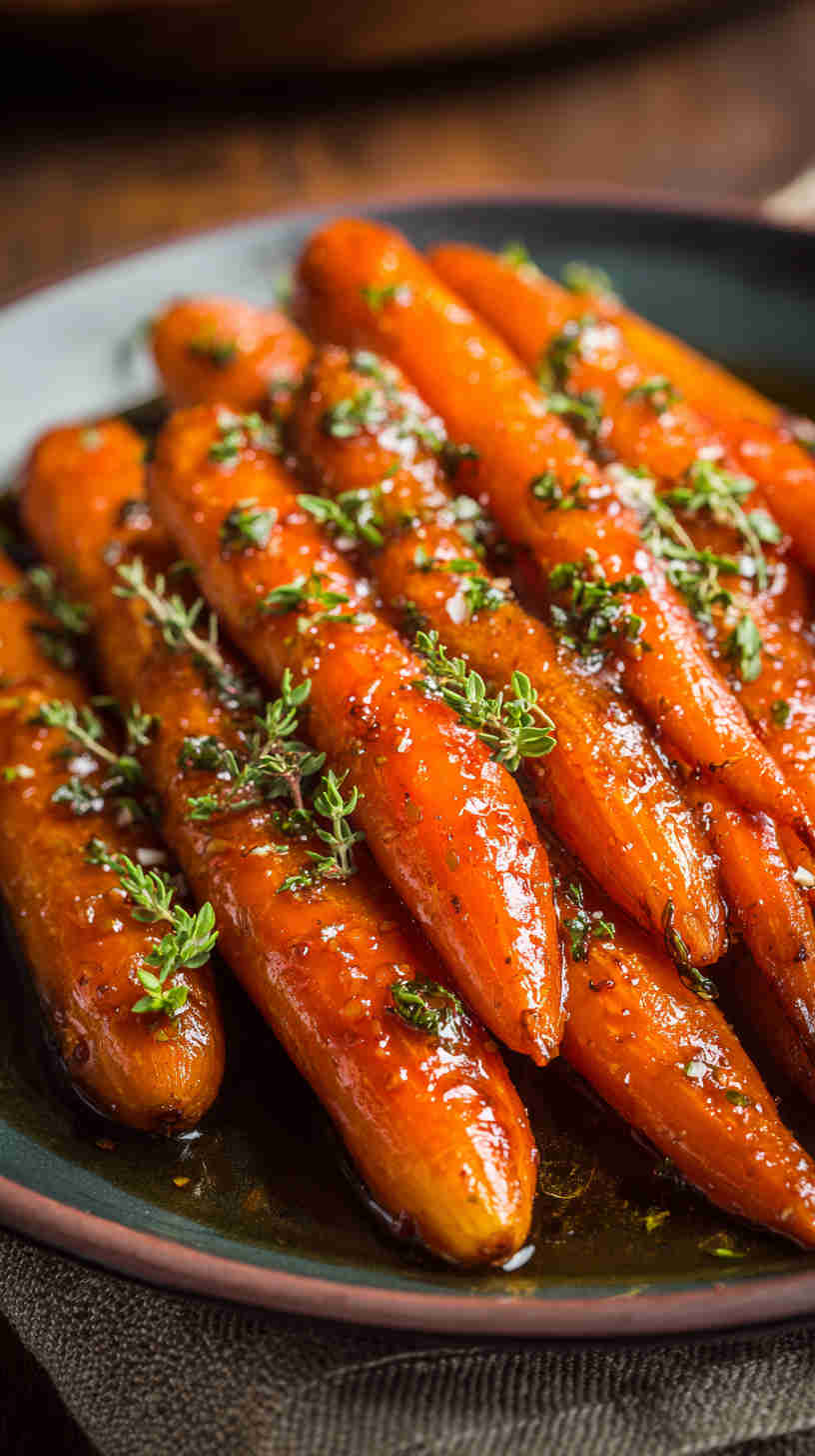 Crockpot Maple Glazed Carrots