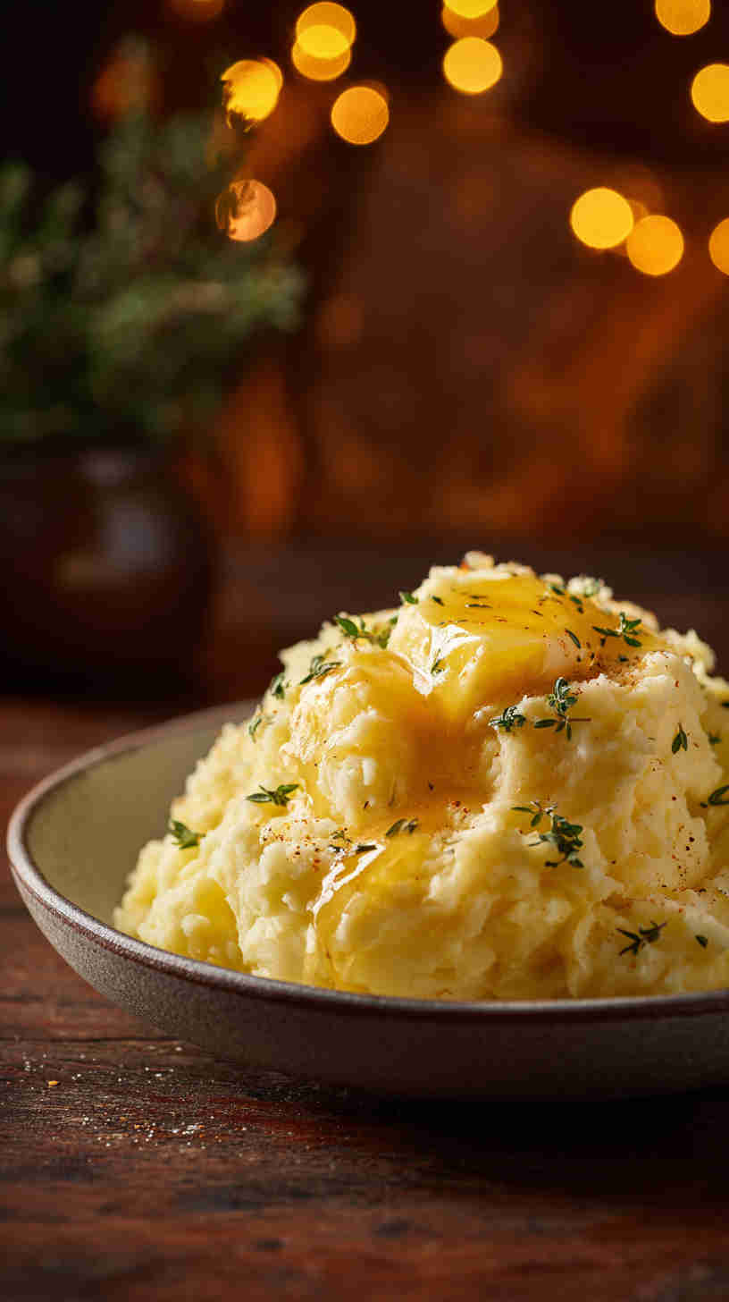 Crockpot Mashed Potatoes and Gravy