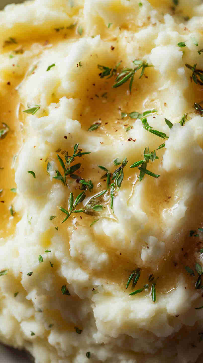Crockpot Mashed Potatoes and Gravy