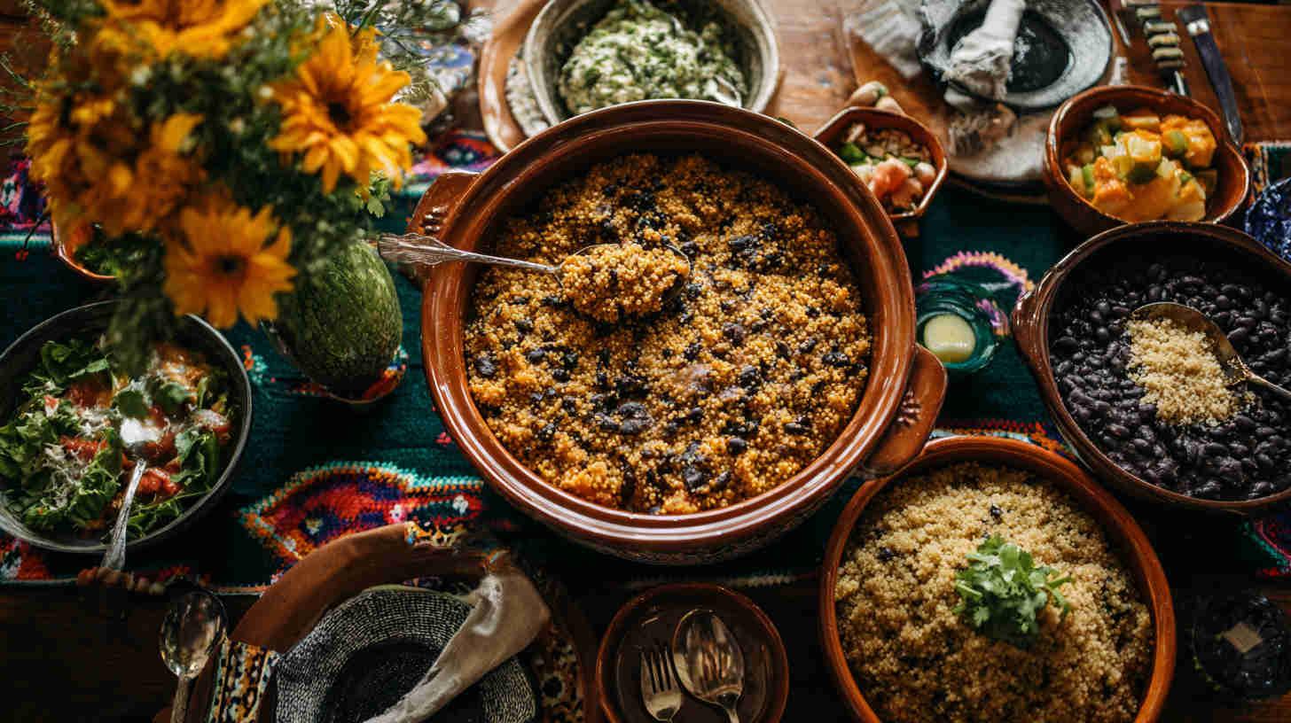 Crockpot Mexican Quinoa Casserole