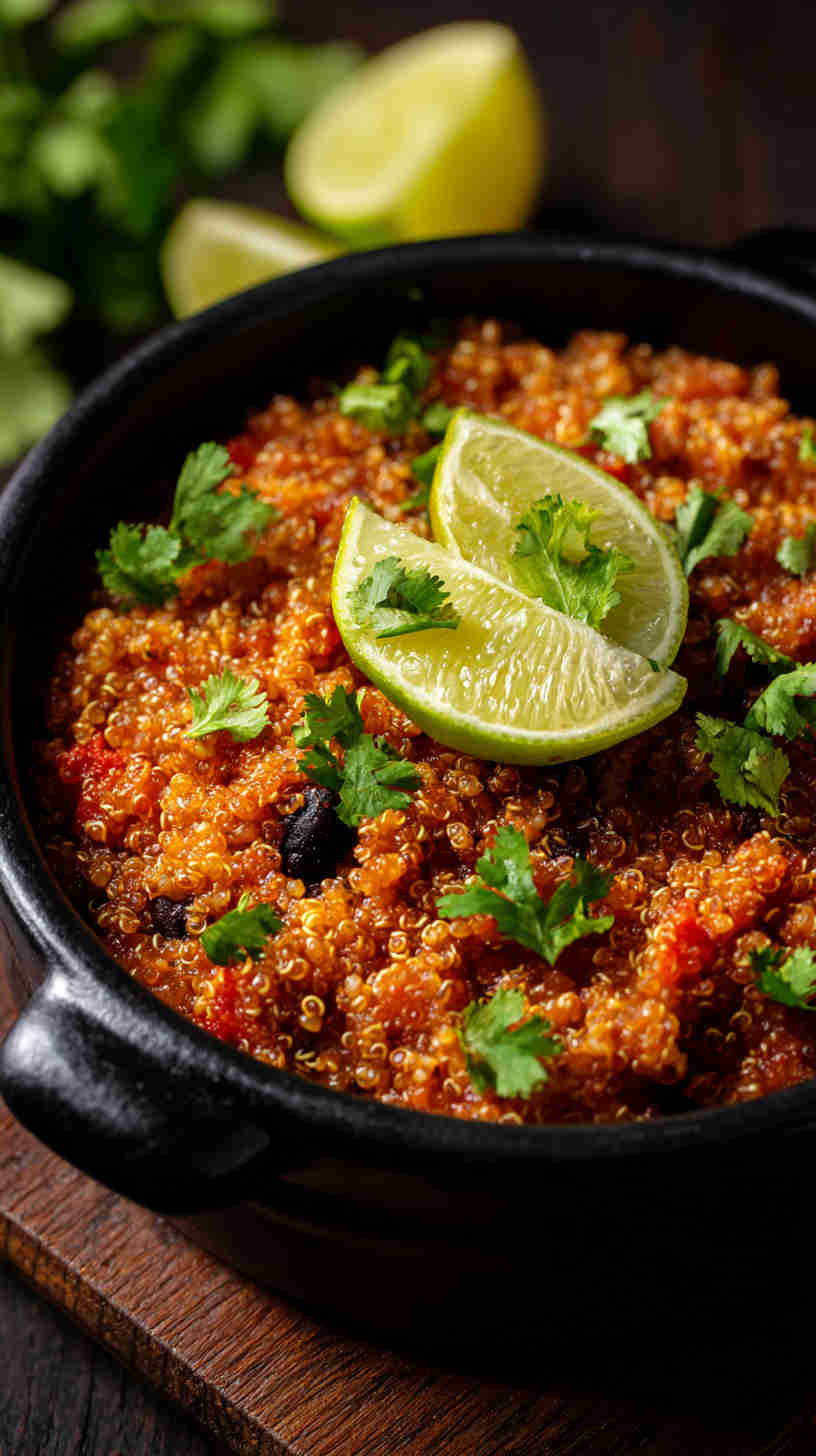 Crockpot Mexican Quinoa Casserole