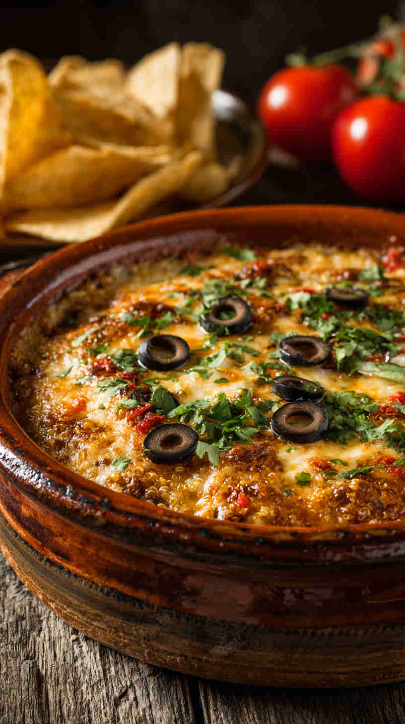 Crockpot Mexican Quinoa Casserole