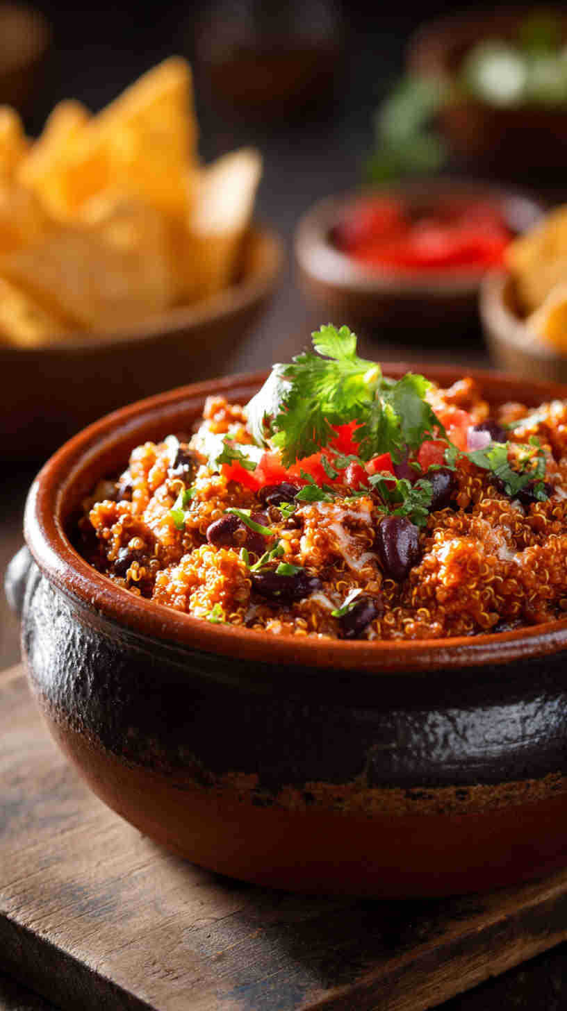 Crockpot Mexican Quinoa Casserole