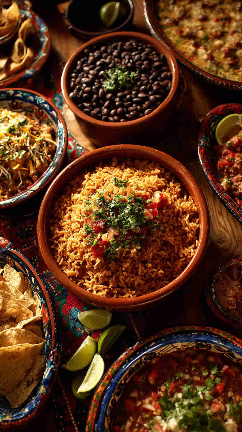 Crockpot Mexican Rice and Beans