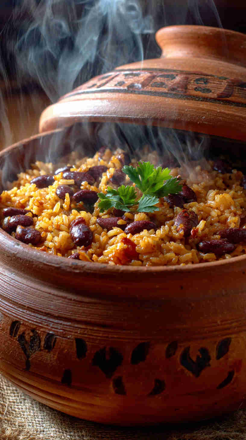 Crockpot Mexican Rice and Beans