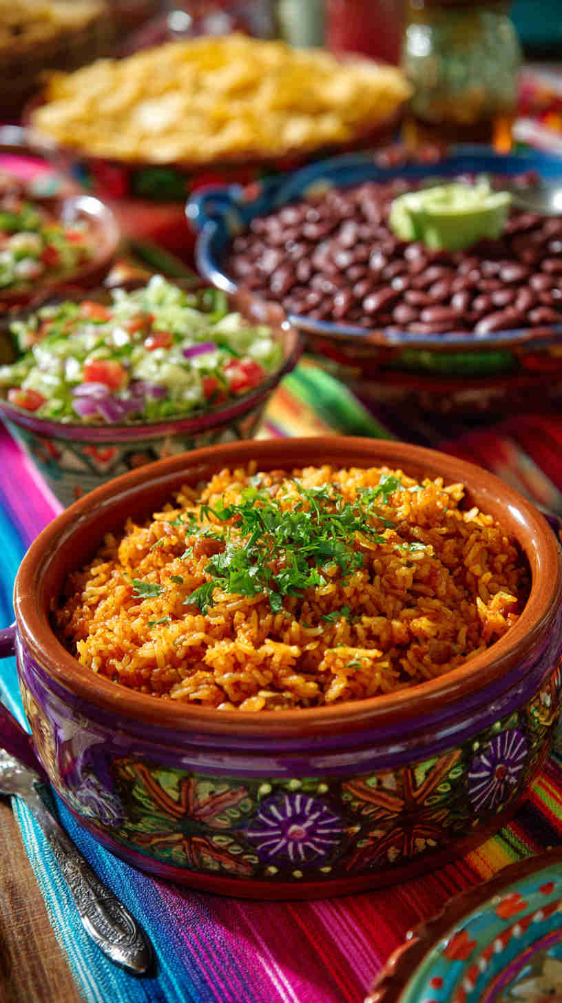 Crockpot Mexican Rice and Beans