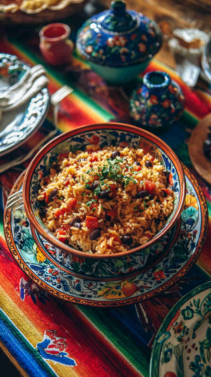 Crockpot Mexican Rice and Beans