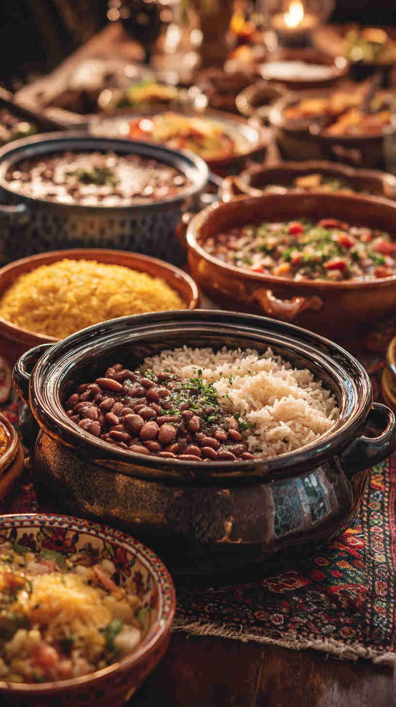 Crockpot Mexican Rice and Beans