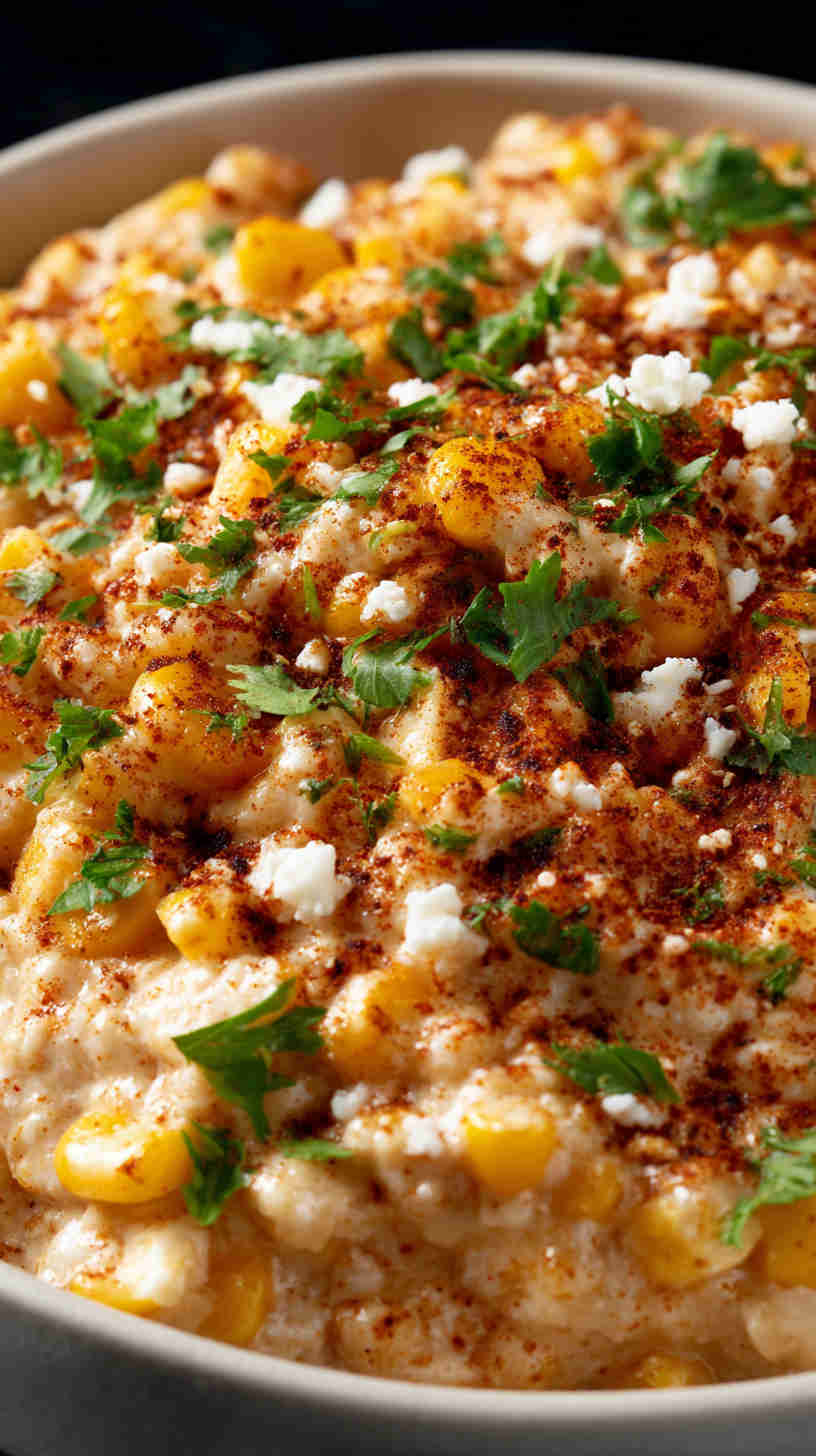 Crockpot Mexican Street Corn Dip