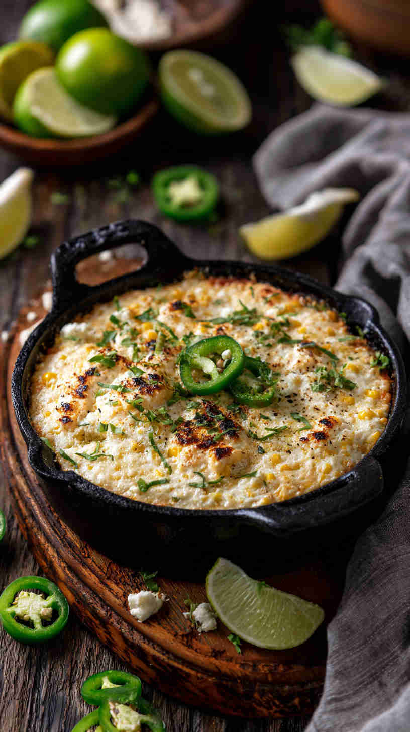 Crockpot Mexican Street Corn Dip