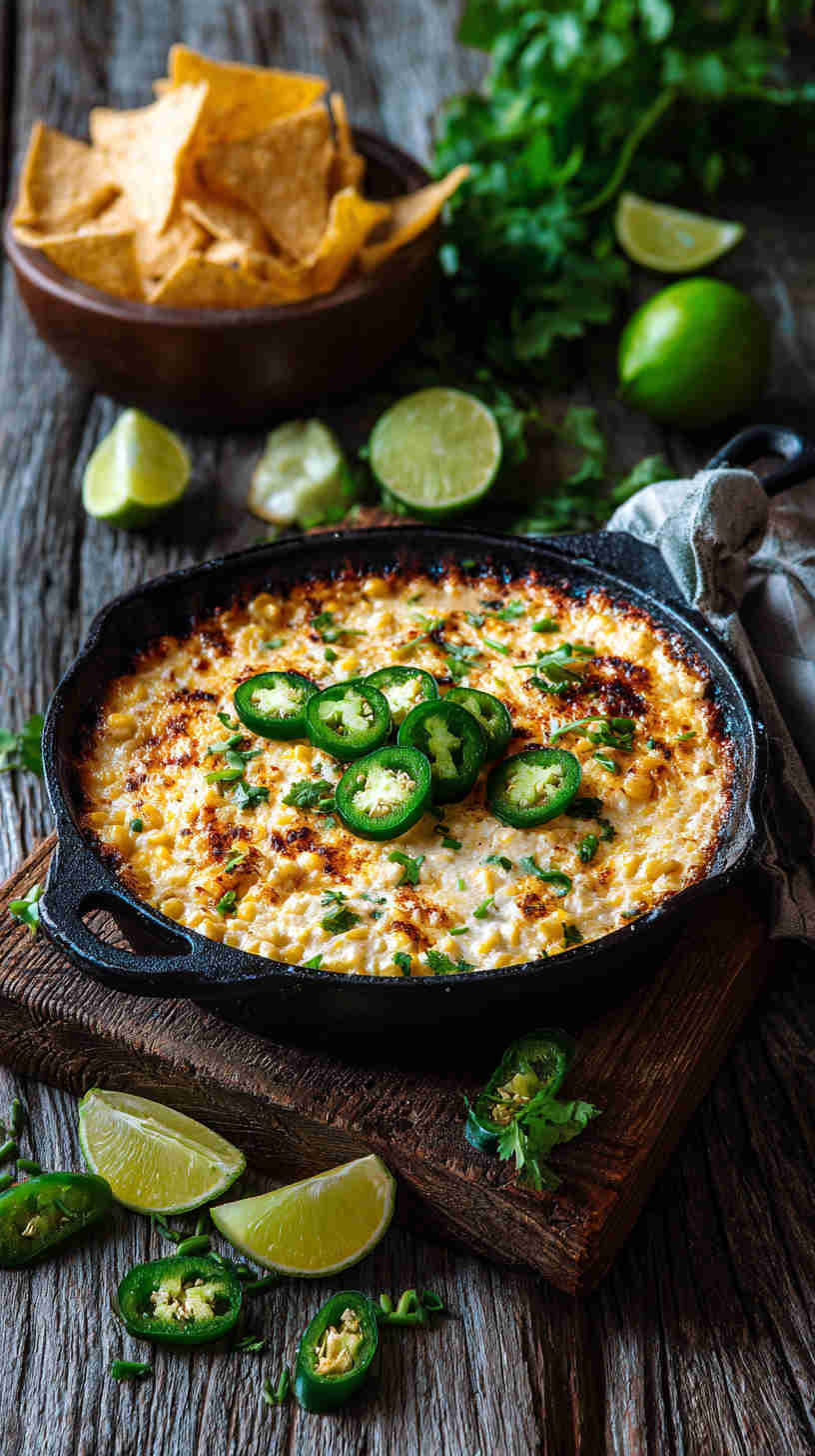 Crockpot Mexican Street Corn Dip