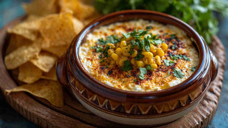 Crockpot Mexican Street Corn Dip