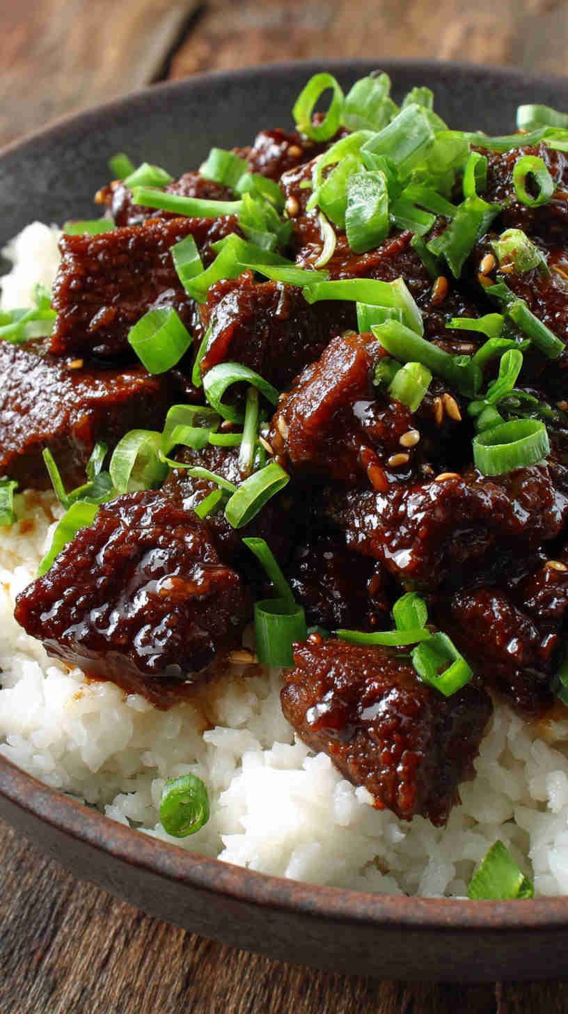 Crockpot Mongolian Beef
