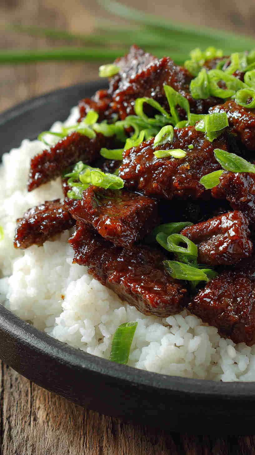 Crockpot Mongolian Beef