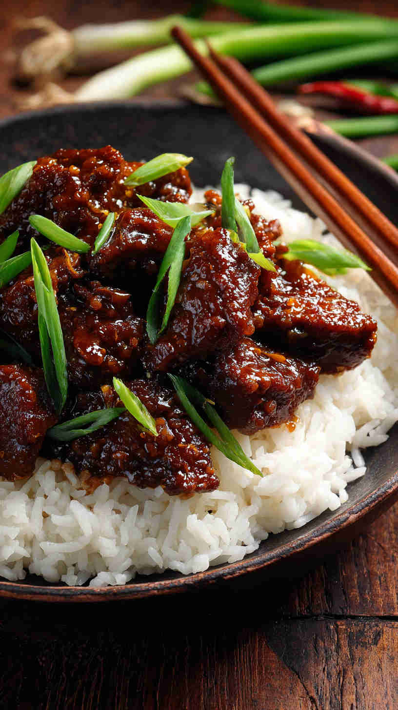 Crockpot Mongolian Beef