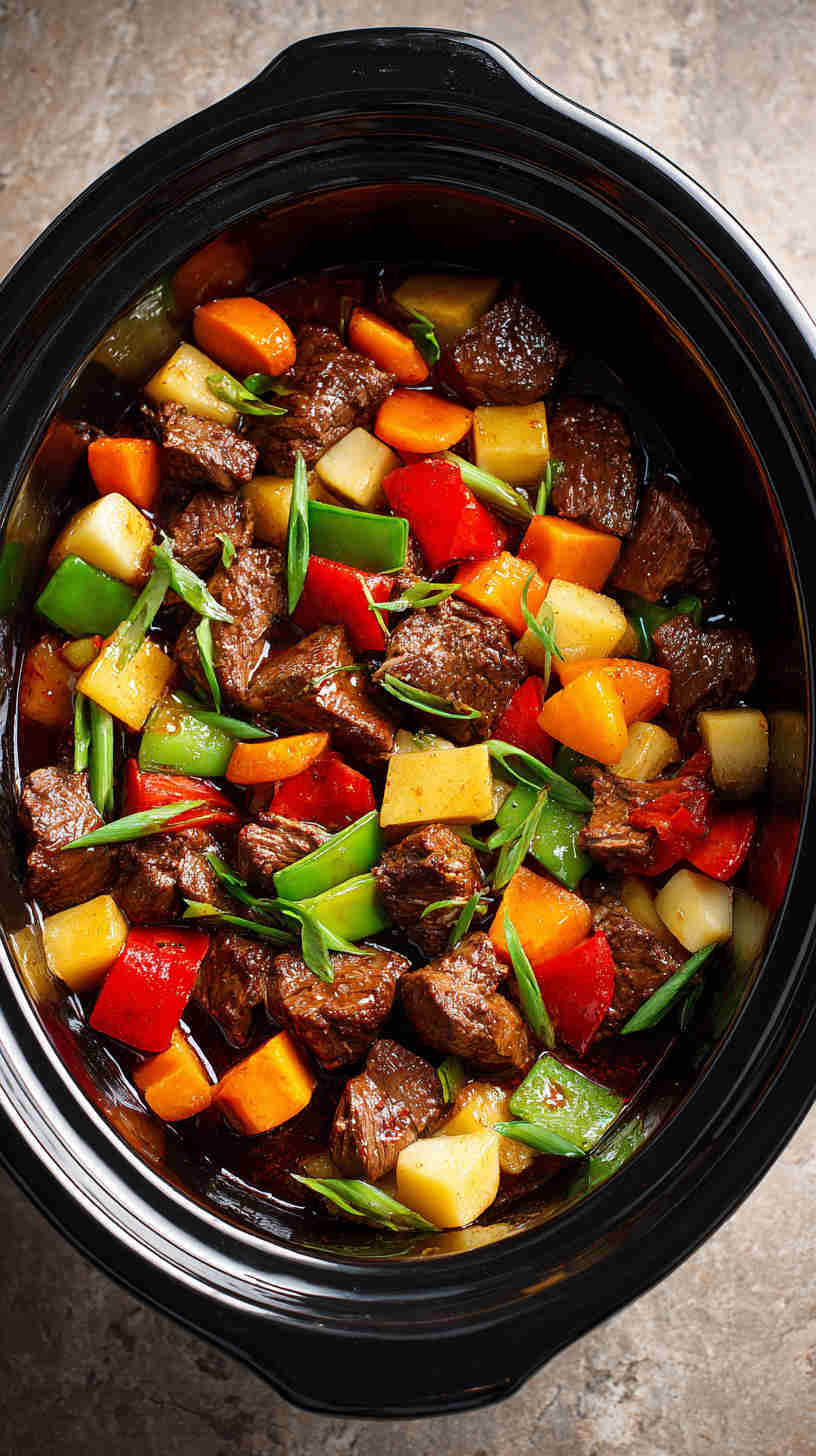 Crockpot Mongolian Beef