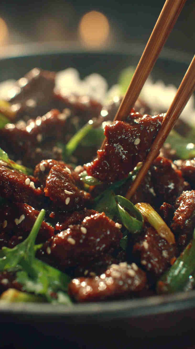 Crockpot Mongolian Beef