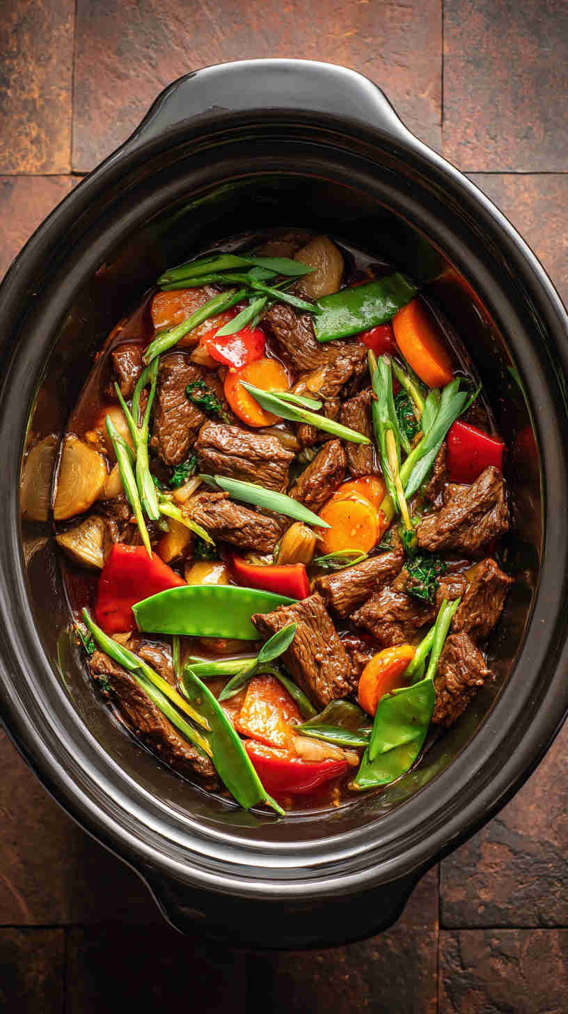 Crockpot Mongolian Beef