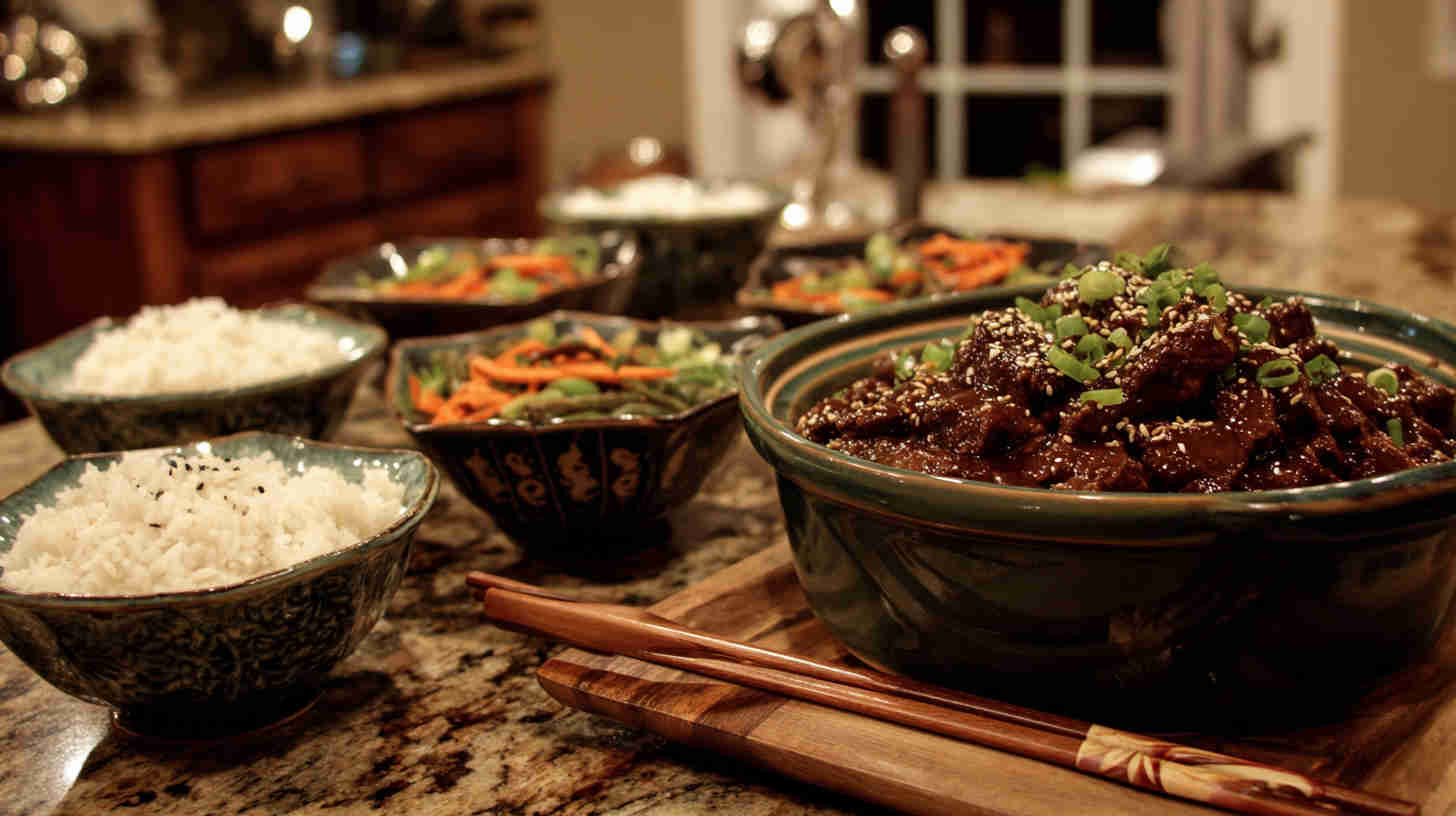 Crockpot Mongolian Beef