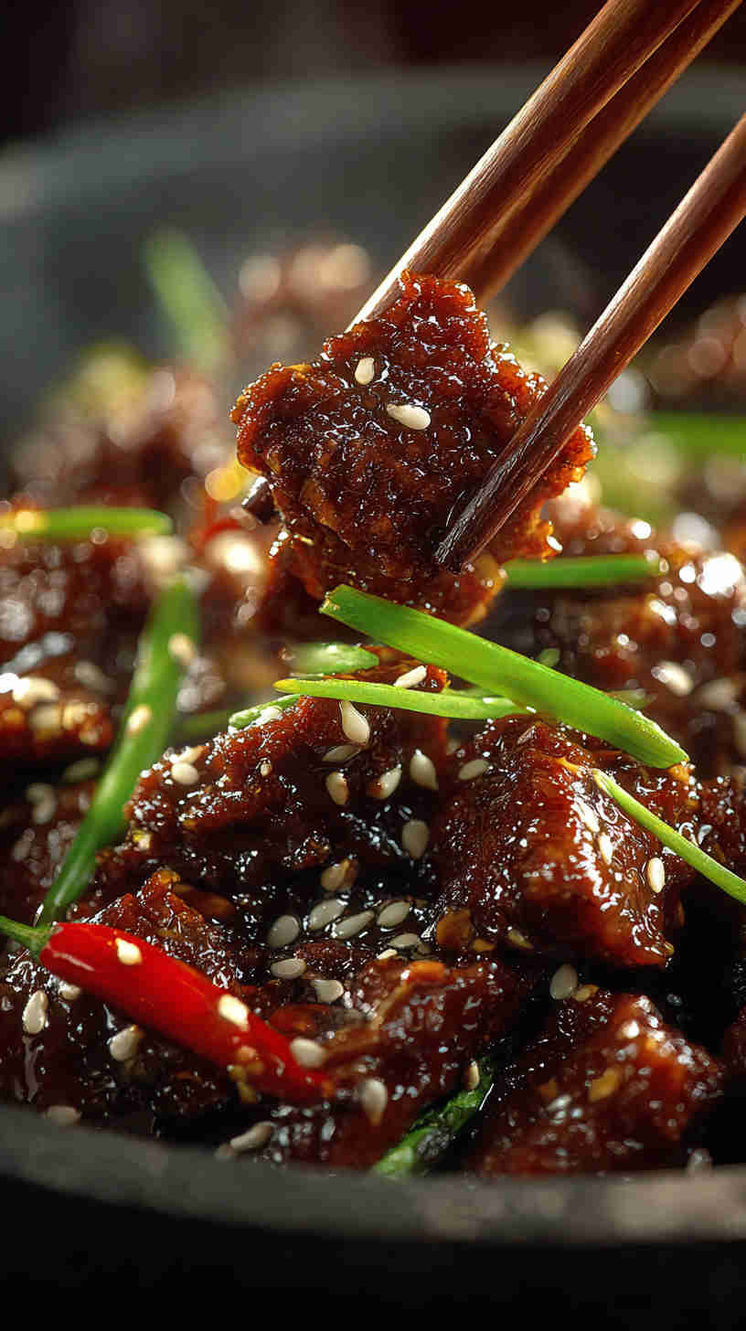 Crockpot Mongolian Beef