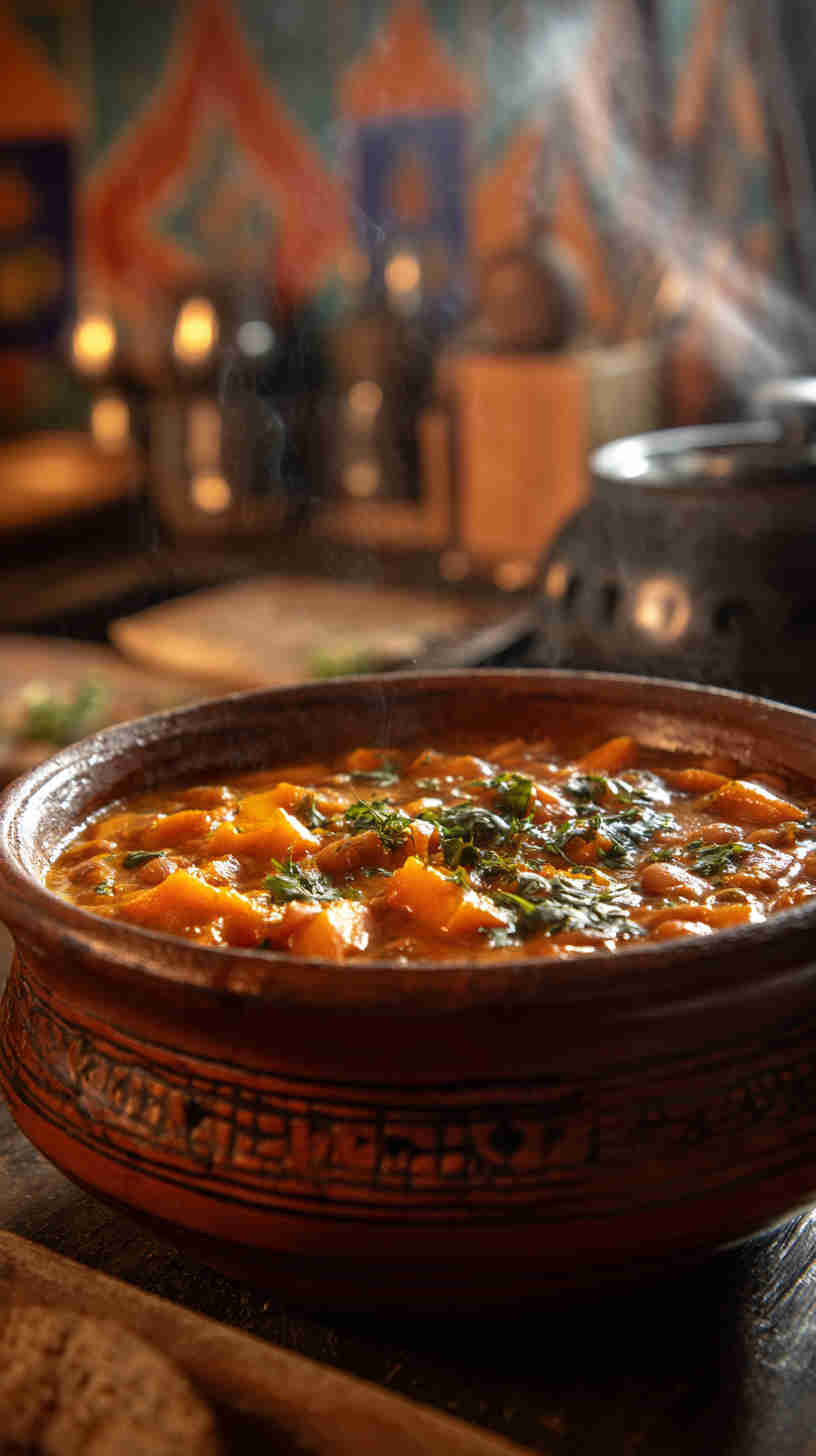 Crockpot Mushroom Barley Vegan Stew