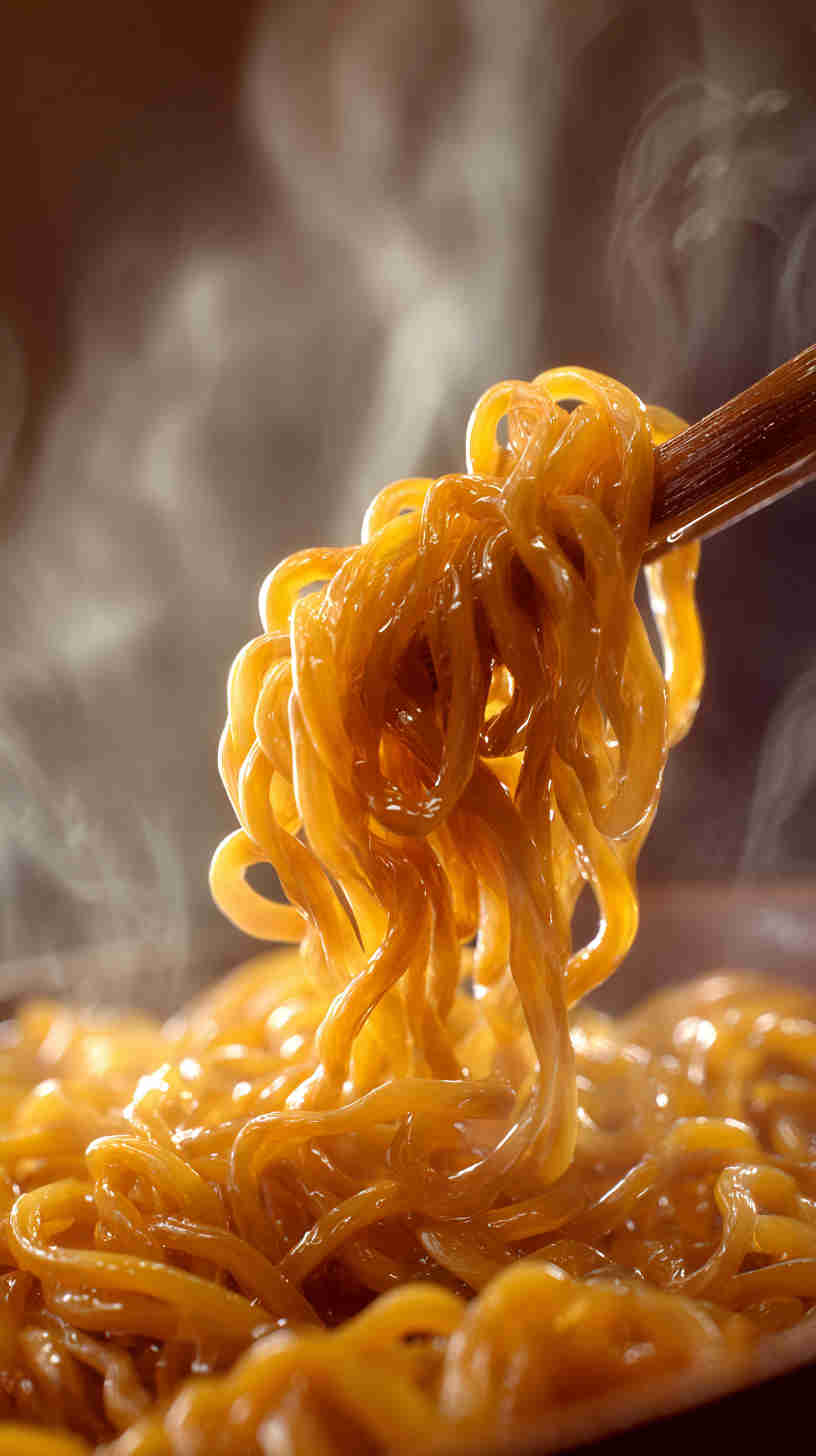 Crockpot Pad Thai-Style Noodles
