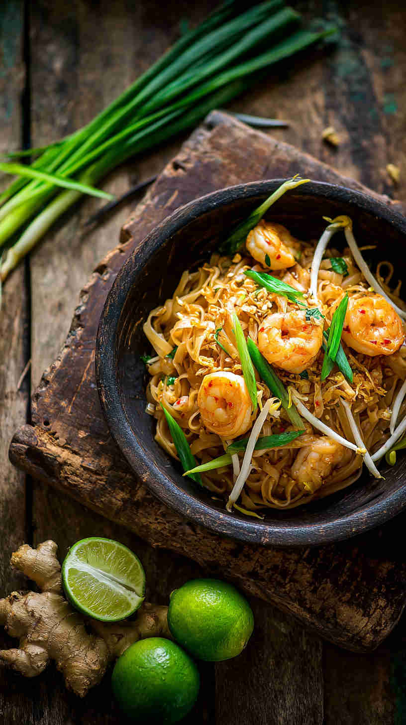Crockpot Pad Thai-Style Noodles