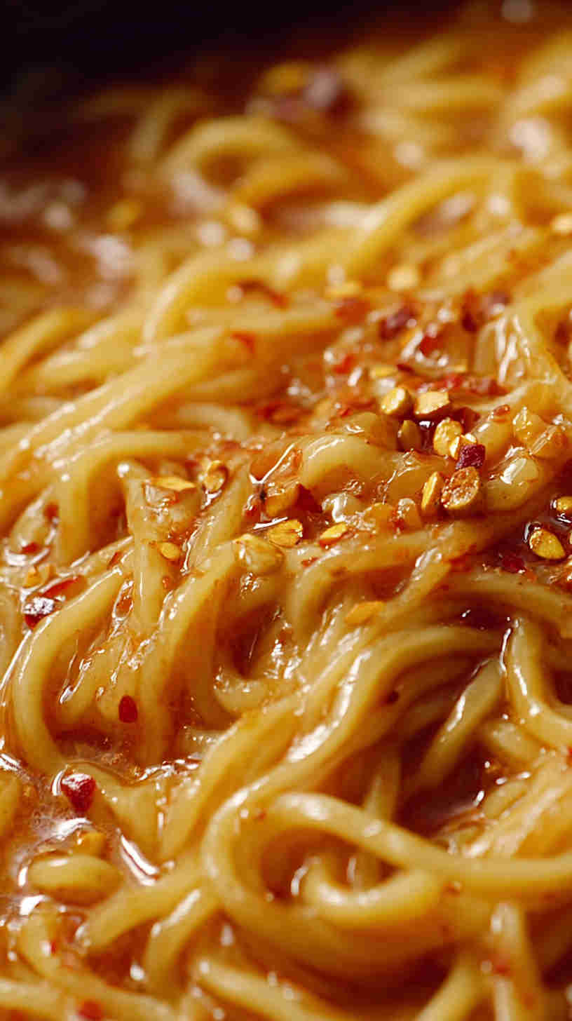 Crockpot Pad Thai-Style Noodles
