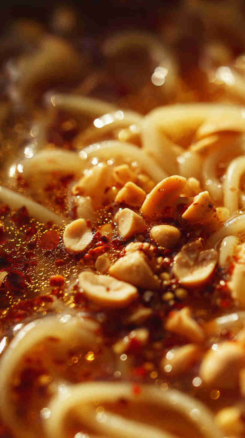 Crockpot Pad Thai-Style Noodles