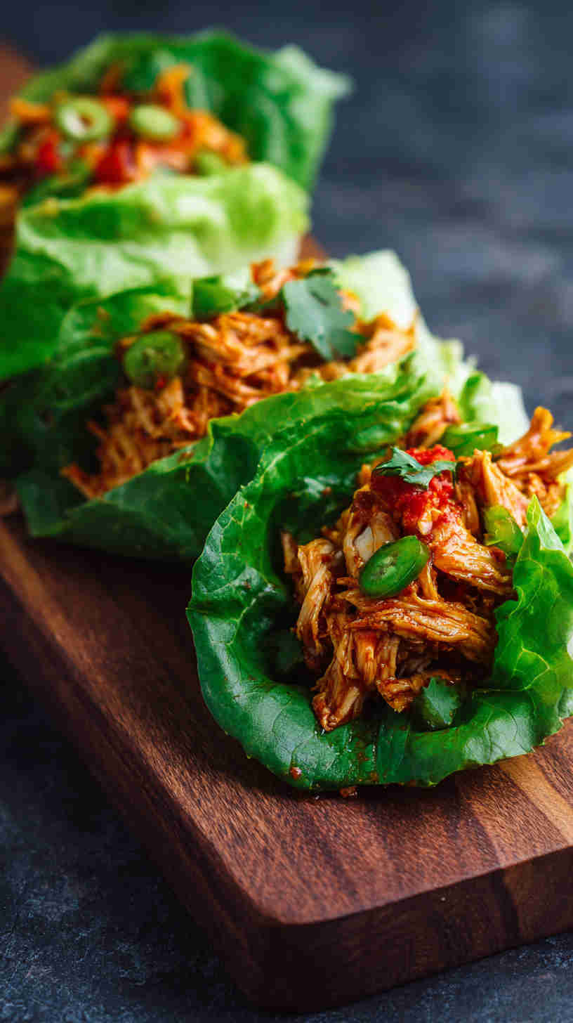 Crockpot Paleo Chicken Fajitas