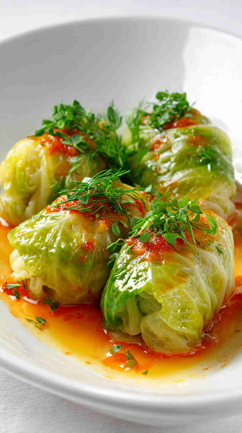 Crockpot Paleo Stuffed Cabbage Rolls