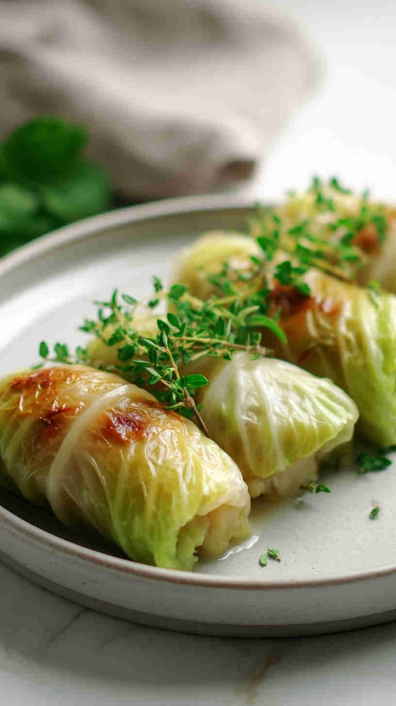 Crockpot Paleo Stuffed Cabbage Rolls