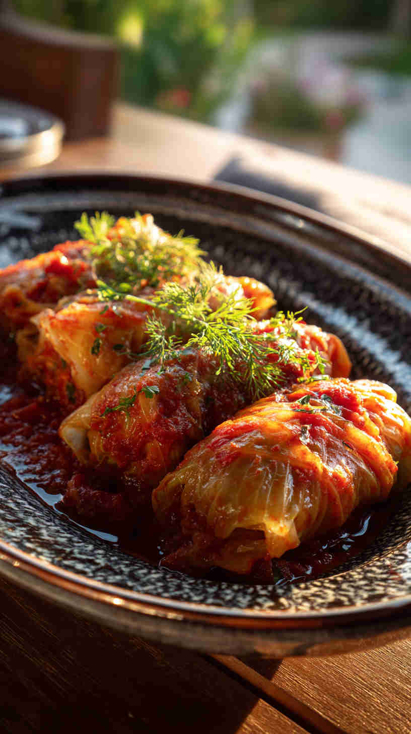 Crockpot Paleo Stuffed Cabbage Rolls