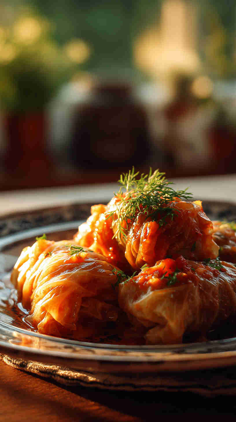 Crockpot Paleo Stuffed Cabbage Rolls