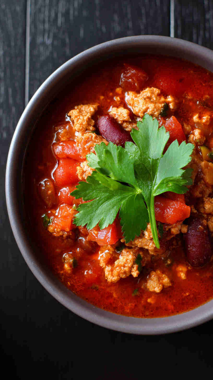 Crockpot Paleo Turkey Chili
