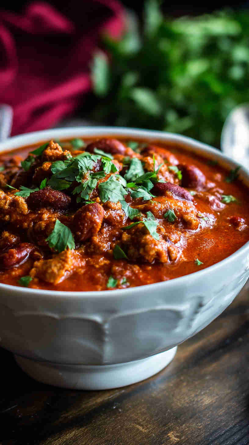 Crockpot Paleo Turkey Chili
