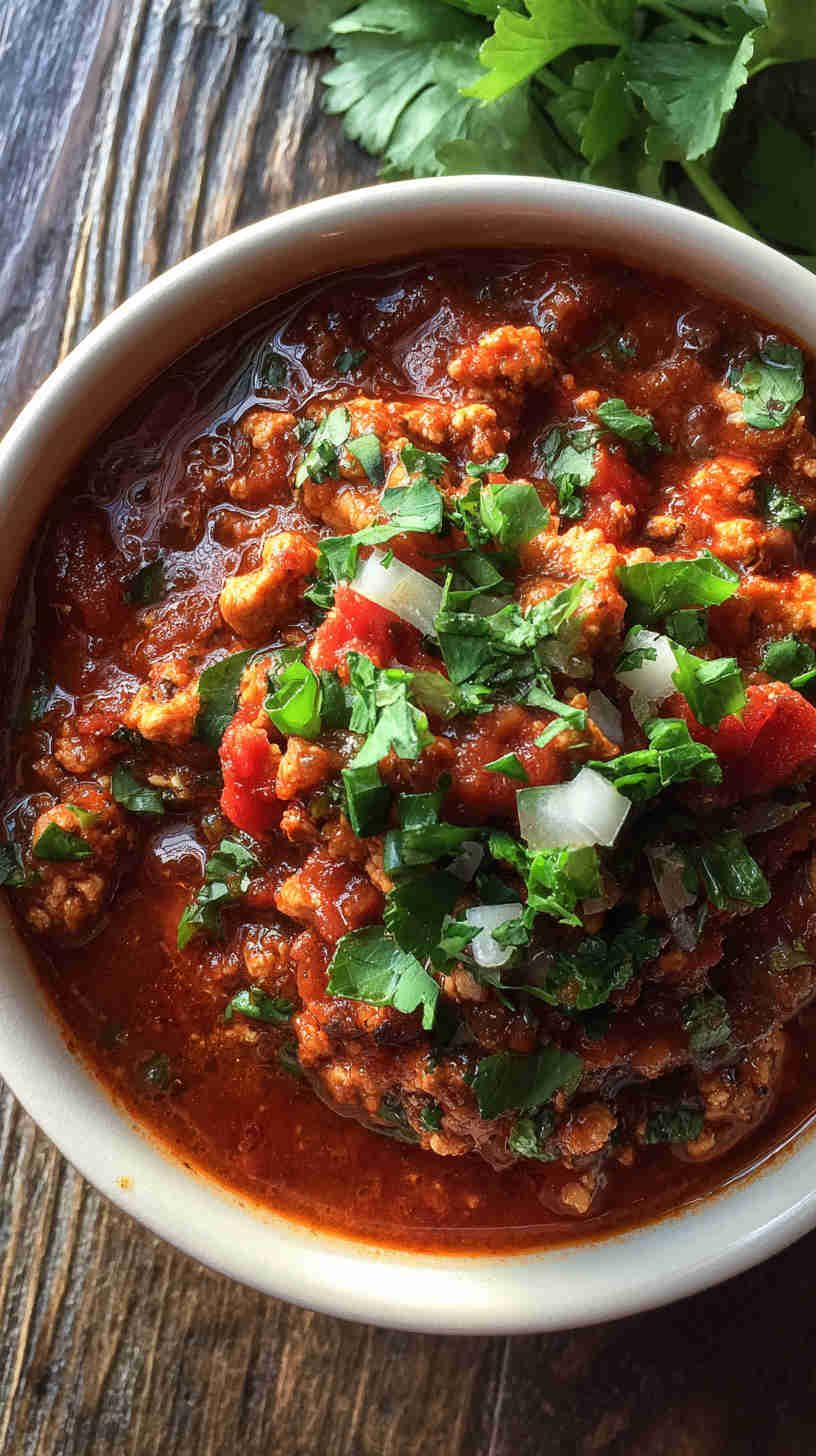 Crockpot Paleo Turkey Chili