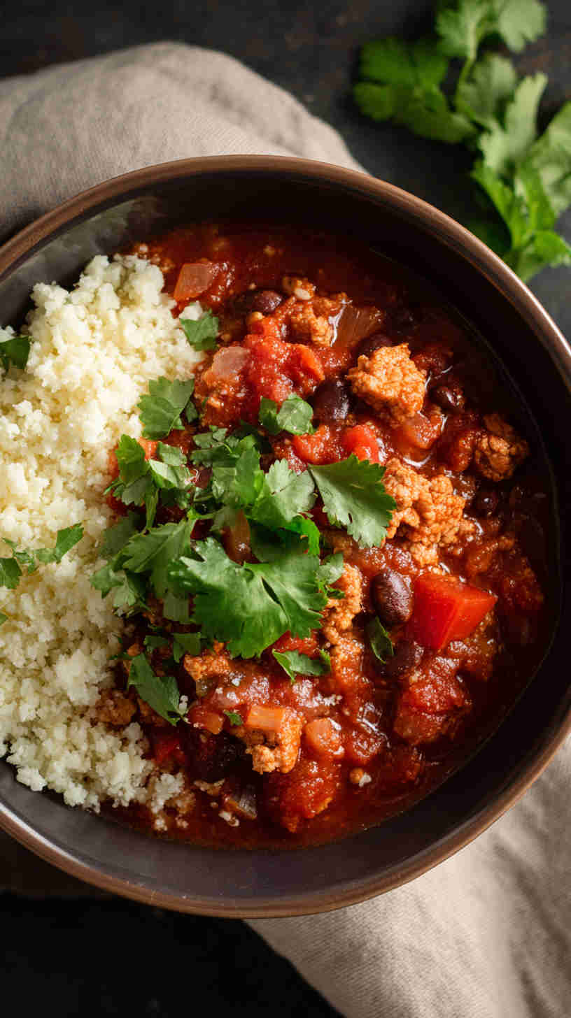 Crockpot Paleo Turkey Chili
