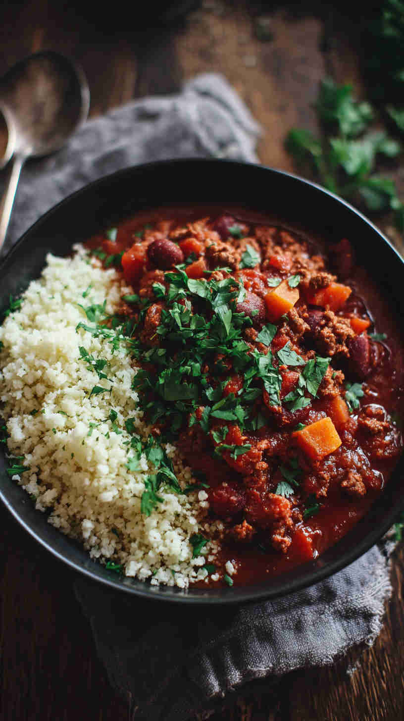 Crockpot Paleo Turkey Chili
