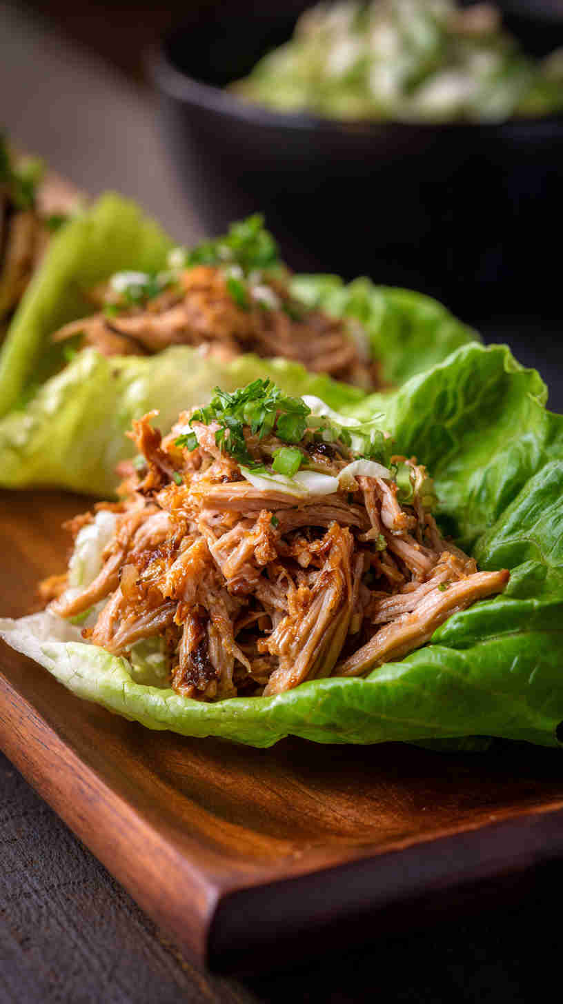 Crockpot Pulled Pork with No Sugar BBQ Sauce