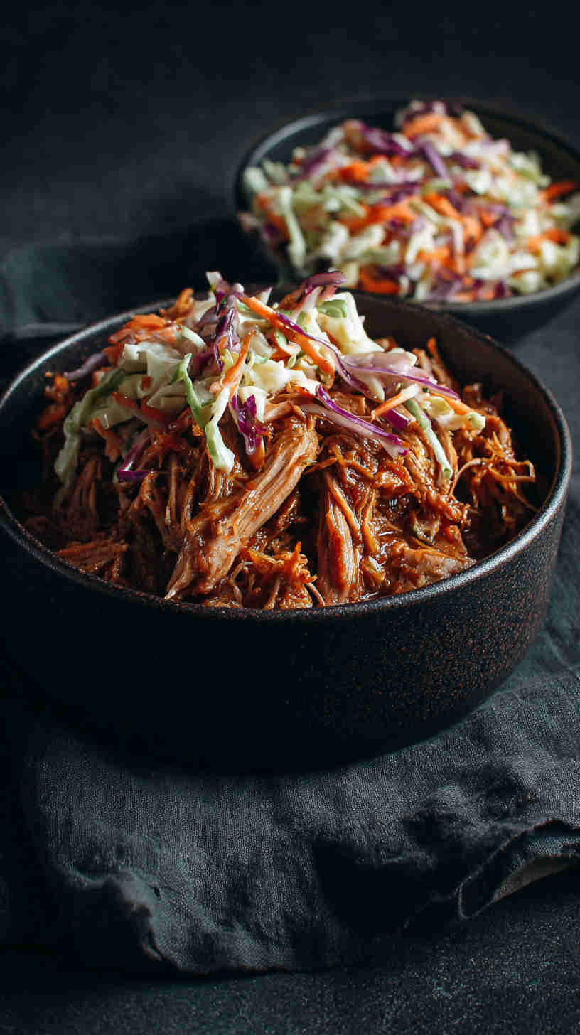 Crockpot Pulled Pork with No Sugar BBQ Sauce