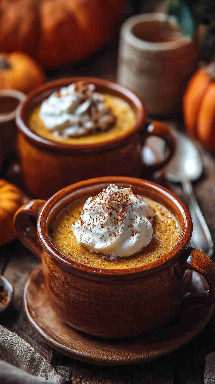 Crockpot Pumpkin Pie Pudding