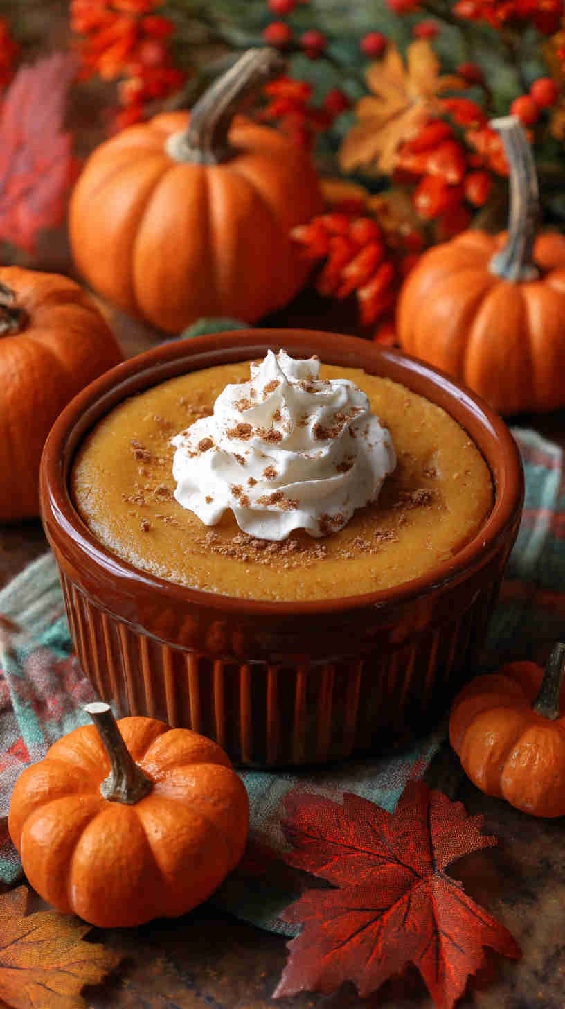 Crockpot Pumpkin Pie Pudding