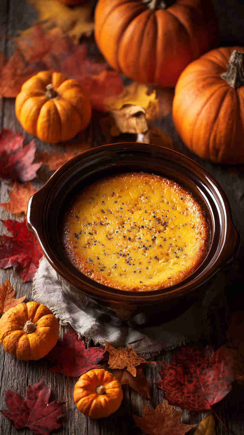 Crockpot Pumpkin Pie Pudding