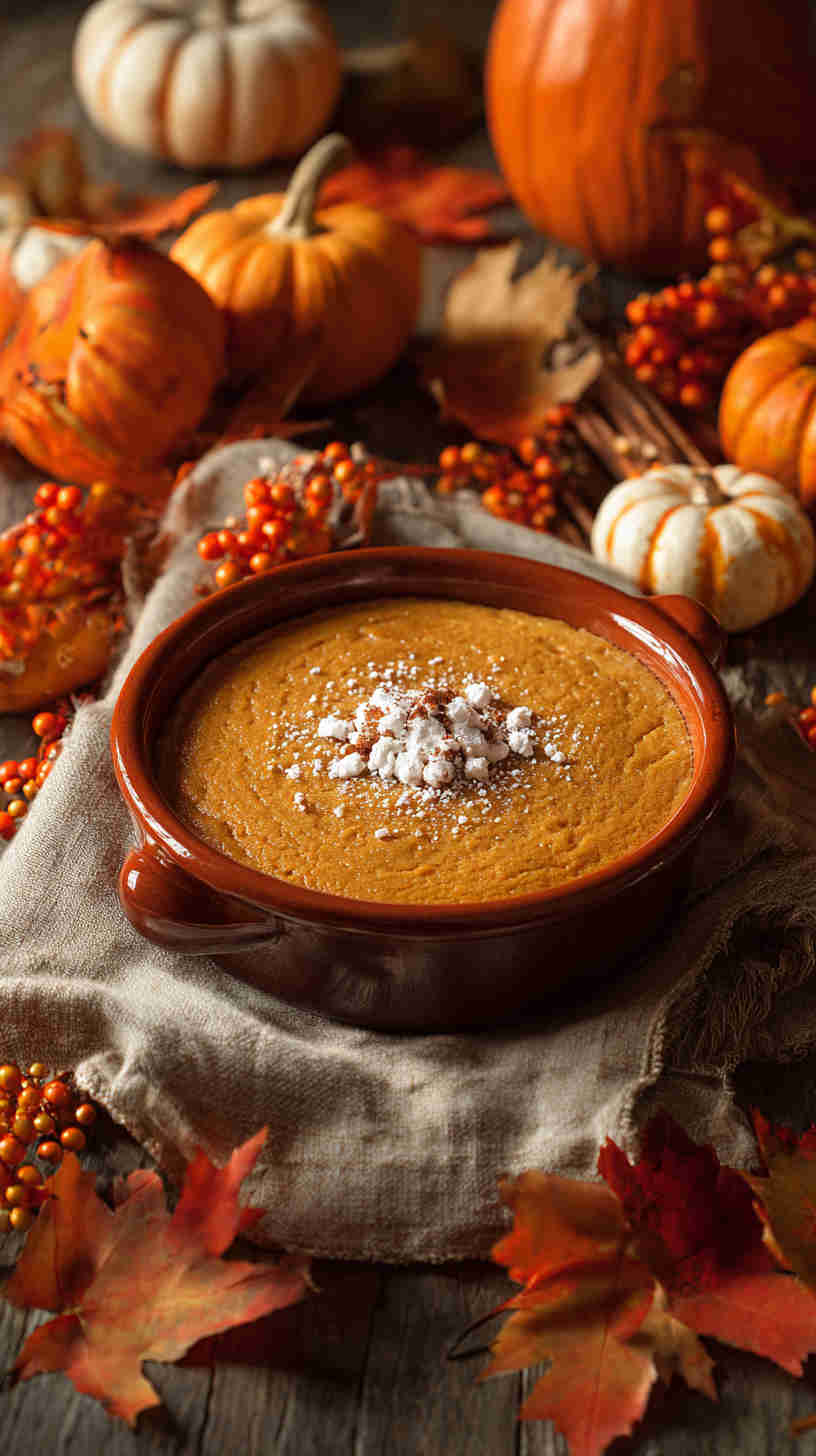 Crockpot Pumpkin Pie Pudding