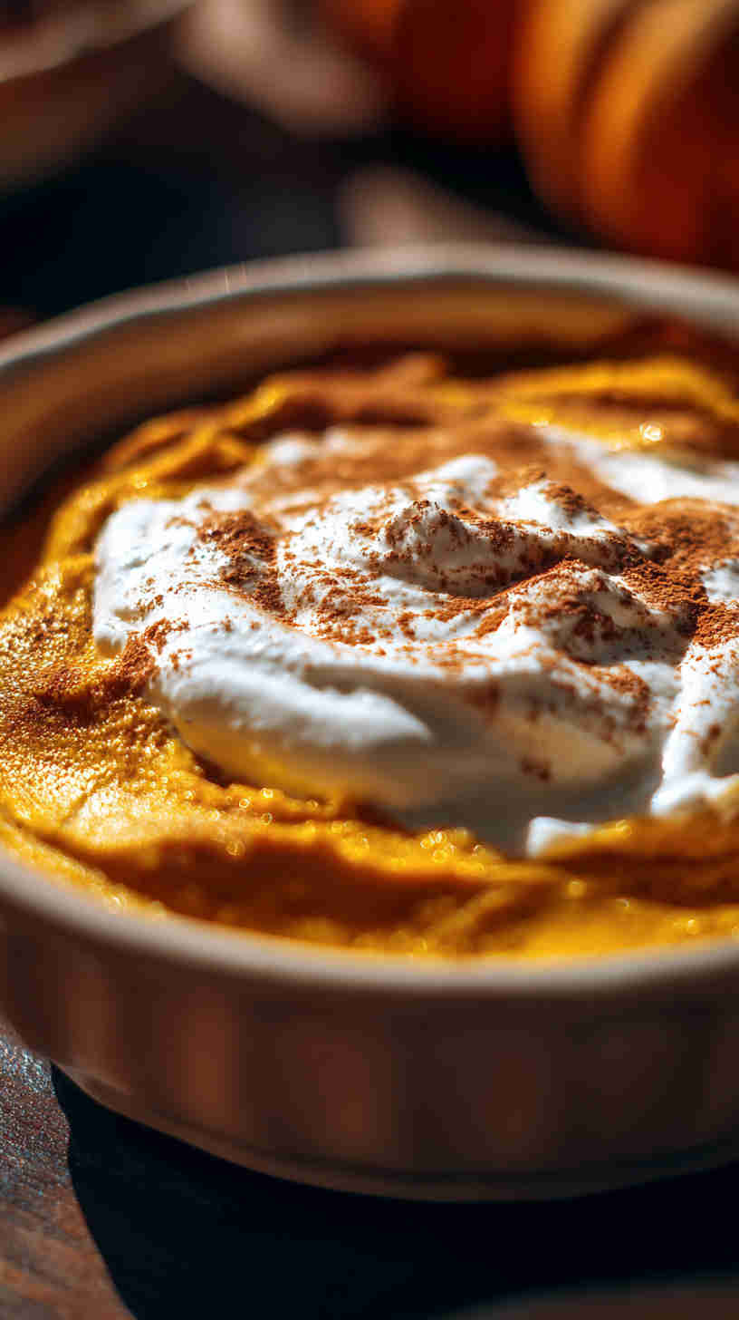 Crockpot Pumpkin Pie Pudding