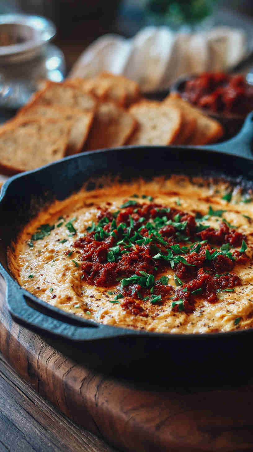 Crockpot Queso with Chorizo
