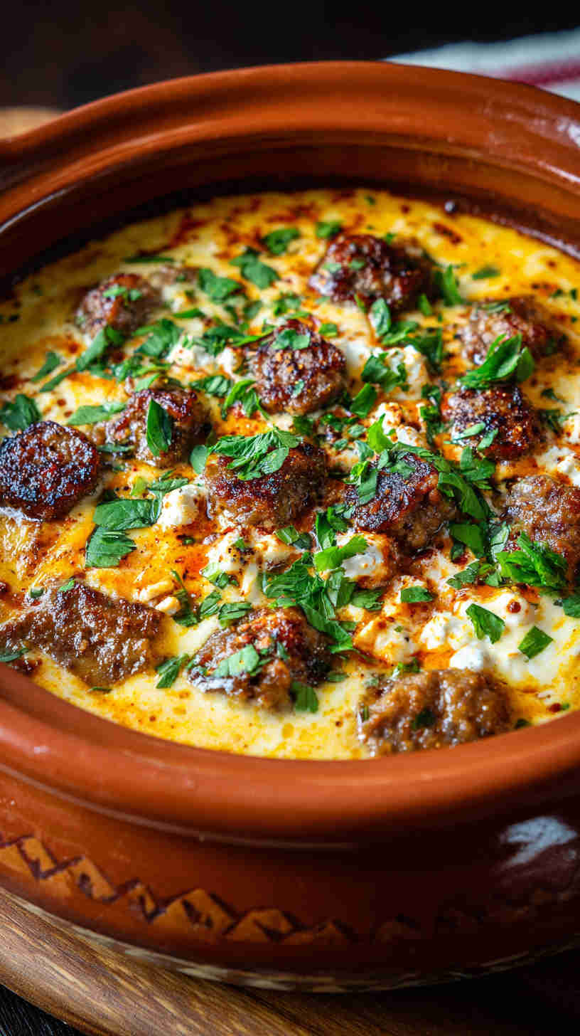 Crockpot Queso with Chorizo